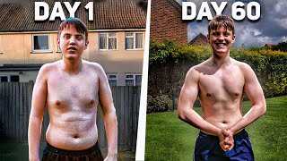 From Overweight to Fit  My Little Brothers 60 Day Body Transformation [upl. by Agler]