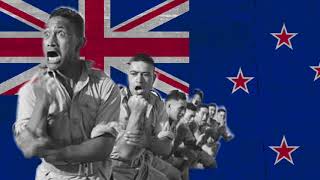 New Zealand WW2 Folksong Maori Battalion March To Victory with lyrics [upl. by Lerat]