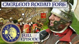 Caerleon Roman Legion Fort In Wales  Time Team [upl. by Otrevire]