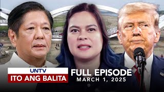 UNTV Ito Ang Balita Weekend Edition  March 1 2025 [upl. by Annavaig]