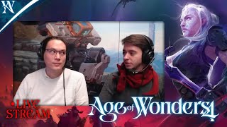 Age of Wonders 4  Real devs real gameplay [upl. by Zahc930]