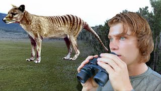 Extinct Tasmanian Tiger THYLACINE Sighting in AUSTRALIA Part 2 [upl. by Kidder]