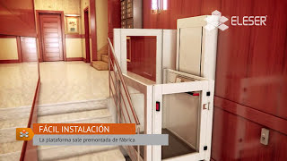 SV  Plataforma Vertical Salvaescaleras ELESER [upl. by Leslee]