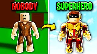 NOBODY To SUPERHERO In Roblox Brookhaven 😭🦸‍♂️ [upl. by Nednerb]