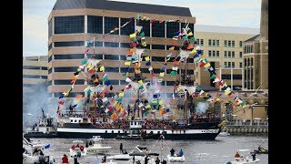 Gasparilla Pirate Fest 2019  Gasparilla Invasion amp Parade Of Pirates [upl. by Alimat]