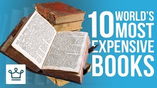 Top 10 Most Expensive Books In The World [upl. by Ardnaskela233]