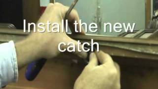 How to repair furniture lane cedar chest lock replacement [upl. by Genisia]