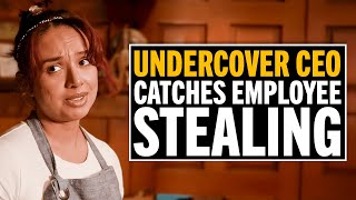 Undercover CEO Catches Employee Stealing From His Restaurant [upl. by Charlot]