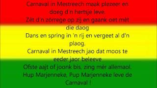 vastelaovendsleedje 1946  Carnaval in Mestreechmit tekst [upl. by Deland623]