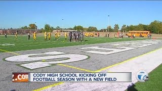 Cody High School kicking off season with new football field [upl. by Ordnael]