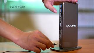 Wavlink UG69DK7 5K Docking station [upl. by Linetta]