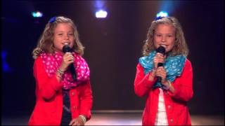 Jada en Senna hele auditie  The Voice Kids 2016 [upl. by Telrahc98]