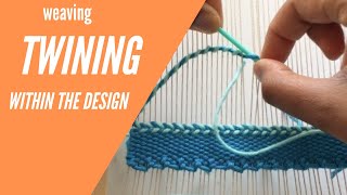 Twining  Weaving Techniques for Beginners [upl. by Anny]