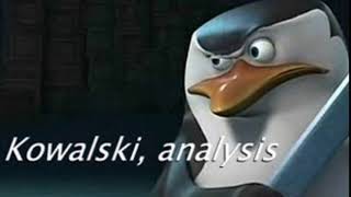 Kowalski analysis [upl. by Knowlton]