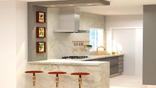 Top 100 Open Kitchen Design Ideas 2025  Modular Kitchen Cabinets Modern Home Interior Design Ideas [upl. by Fransen]