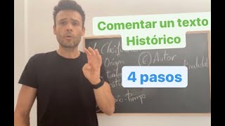 💡Cómo comentar un texto HISTÓRICO🛎 [upl. by Andre289]