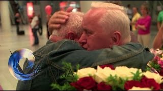 Twins reunited after 70 years apart  BBC News [upl. by Hewie]