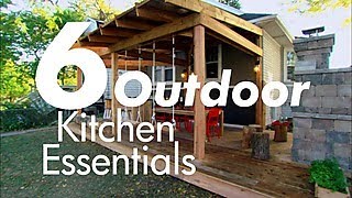 6 Incredible Outdoor Kitchens  DIY Network [upl. by Notyep668]