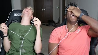 REACTING TO OLD VIDEOS WITH MINIMINTER [upl. by Hpeseoj127]