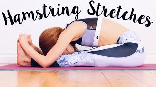 Stretches to get Flexible Hamstrings  Legs [upl. by Eirallih]