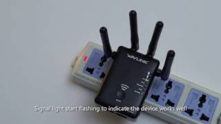 Setup Tutorial Wavlink WN575A3 AC1200 DualBand Wireless APRange ExtenderRouter Product Overview [upl. by Thorne]