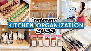 2023 EXTREME KITCHEN ORGANIZATION Easy Organizing Ideas [upl. by Pollack298]