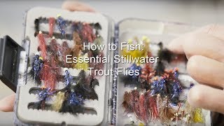 How to Fish Essential Stillwater Trout Flies  GoFishBC [upl. by Llerihs237]