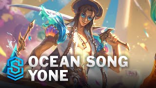 Ocean Song Yone Skin Spotlight  League of Legends [upl. by Lightfoot409]