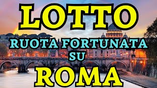 VINCERE al LOTTO a ROMA Ecco i NUMERI 💰  Estrazione di Oggi [upl. by Eachelle]