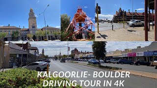 Kalgoorlie Western Australia driving tour [upl. by Durrace]