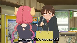 Taketo nosebleed moments  Taketo amp Ilulu  Dragon Maid Season 2 [upl. by Robyn]