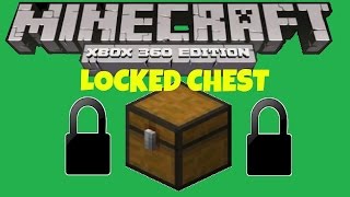 Minecraft  How To Make A locked Chest [upl. by Domel]