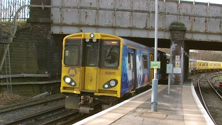 Half an Hour at 216  Birkenhead North Station 1022017  Class 507 508 terminus [upl. by Lenwood]