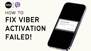 How To Fix Viber Activation Failed 2023 [upl. by Ballman]