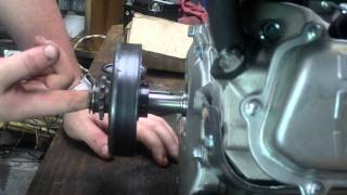 How to install a Centrifugal clutch [upl. by Annahsad]