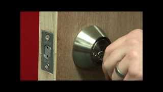 Lane Security™ Deadbolt Installation [upl. by Eynenihc]