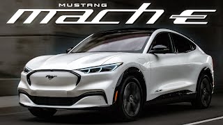 ELECTRIC MUSTANG SUV 2021 Ford Mustang MachE Review [upl. by Quillon]