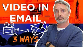 How to Embed Video in Email 3 super simple ways [upl. by Abdel951]