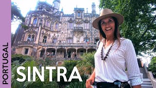 SINTRA Portugal Lisbon getaway  Iconic inverted tower vlog 2 [upl. by Adrell]