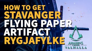 Stavanger Artifact Assassins Creed Valhalla Rygjafylke Flying Paper [upl. by Wendi126]