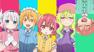 Kobayashisan Chi no Maid Dragon S ED but its Blend S [upl. by Donall]