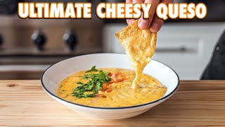 The Cheesiest Homemade Texas Queso 2 Ways [upl. by Eissim]