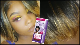 ✨HOW TO FOUR TONE BOB WITH PREMIUM DUBY amp DUBY EXPRESS 8 INCH [upl. by Poppo402]