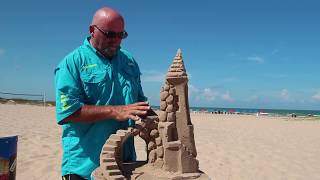 How to build a sandcastle Part 3  Rocks Arches and summary [upl. by Tome103]