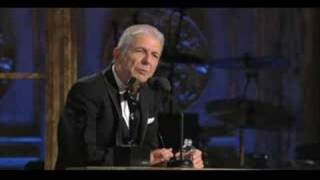 Induction of Leonard Cohen [upl. by Sidell]