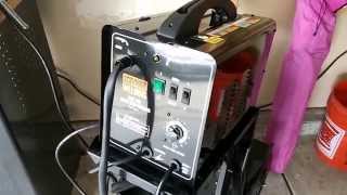 Chicago Electric Mig 170180 Welder Outlet [upl. by Hullda195]