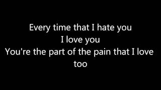 Adelitas Way Hate Love Lyrics [upl. by Ignace]