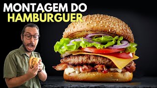 🍔 Como Montar Hambúrguer Artesanal do JEITO CERTO [upl. by Nhepets893]