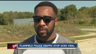 Video of Plainfield traffic stop goes viral [upl. by Rehoptsirhc]