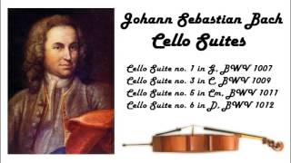 Johann Sebastian Bach  Cello suites in 432 Hz great for reading or studying [upl. by Caro905]